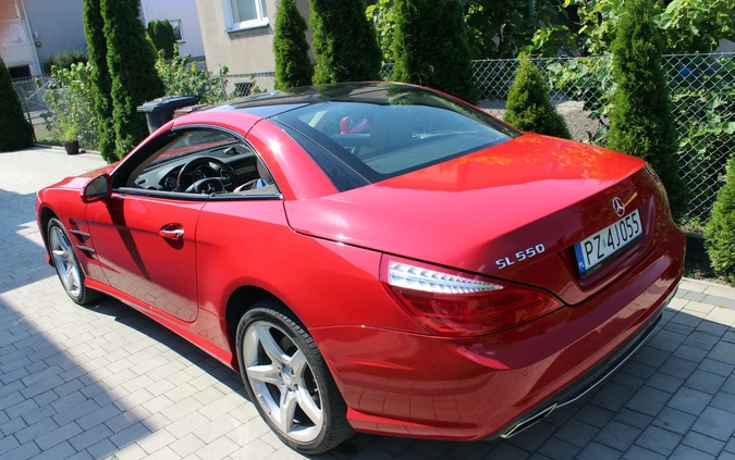 Mercedes-Benz SL cena 184000 przebieg: 176965, rok produkcji 2013 z Poznań małe 211